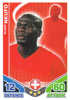 Blaise Knufo Switzerland 2010 World Cup Match Attax #238